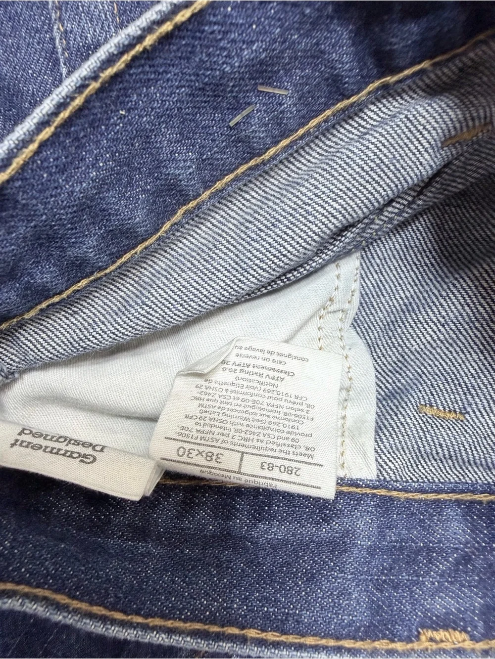 Carhartt FR Men’s sz 38 x 30 Straight Jeans A2